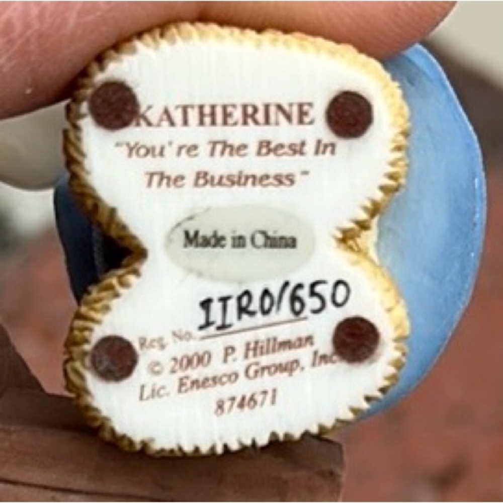 🧸 Cherished Teddies KATHERINE "You're The Best In The Business” Figurine - Picture 3 of 3
